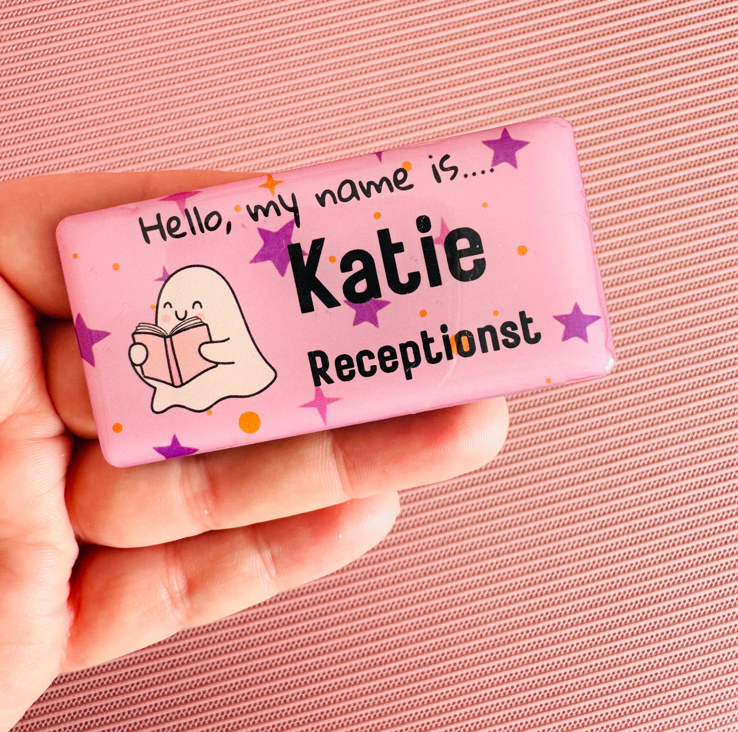 Custom Halloween Name Badge
