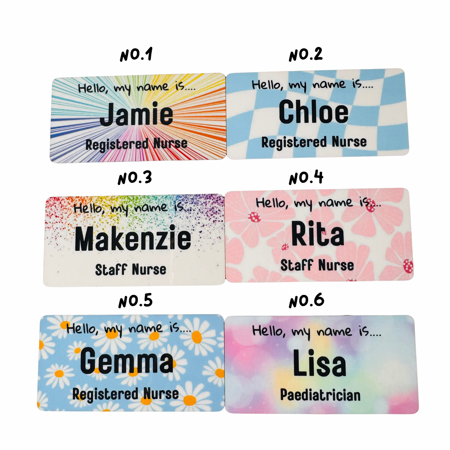 Custom Name Badge