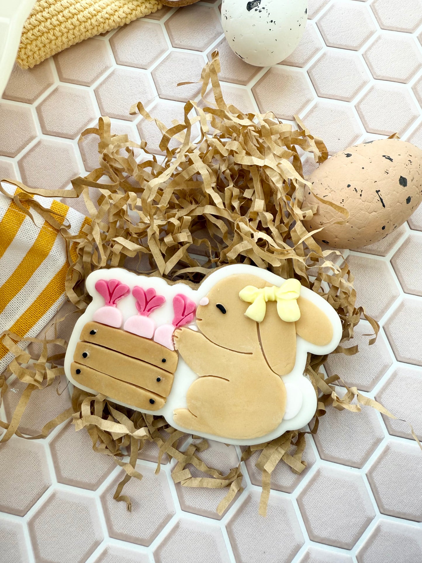 Bunny veg patch Embosser and cutter