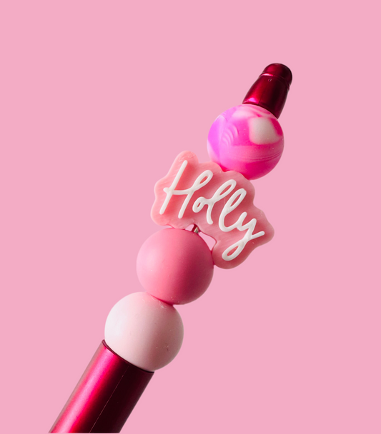 Personalised Bead Pen