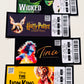 Theatre ticket, gift ticket, keepsake, memorabilia