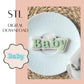 Baby embosser & cookie cutter STL