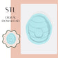 Beehive embosser & cookie cutter STL