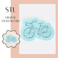 Bicycle embosser & cookie cutter STL