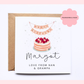 Personalised Birthday Card - Cake