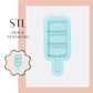 FAB lolly WITH sprinkles embosser & cookie cutter STL