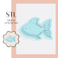 Fish embosser & cookie cutter STL
