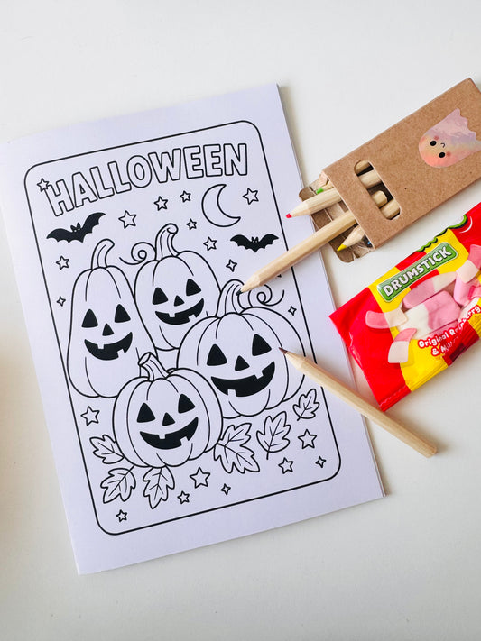 Halloween Colouring Book Pack