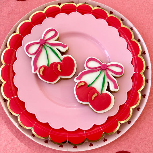 Cherries with Bow Embosser and cutter