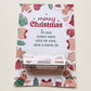 Personalised Christmas Cash Holder Card #2