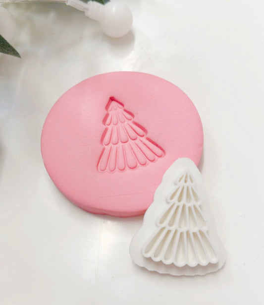 Christmas tree Debosser Stamp