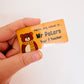 Custom Autumnal Name Badge