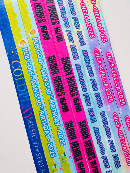 Custom Event Wristbands