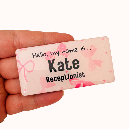 Custom Cute Name Badge
