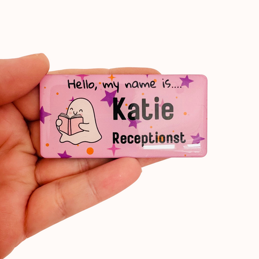 Custom Halloween Name Badge