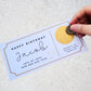 Happy Birthday Scratch Card