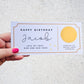 Happy Birthday Scratch Card