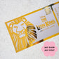 Foiled Theatre ticket, gift ticket, keepsake, memorabilia