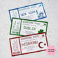 Foiled Boarding Pass
