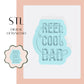 Reel Cool Dad embosser & cookie cutter STL