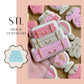 Suitcase Stack embosser & cookie cutter STL