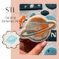 Saturn embosser & cookie cutter STL