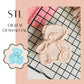Teddy Bear embosser & cookie cutter STL