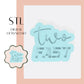 Two Fast embosser & cookie cutter STL