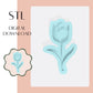 Tulip embosser & cookie cutter STL
