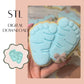 Baby Feet embosser & cookie cutter STL
