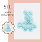 Carrot Car embosser & cookie cutter STL