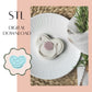 Dummy / Pacifier embosser & cookie cutter STL