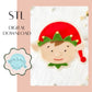 ELF Head embosser & cookie cutter STL