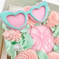 Heart Sunglasses Embosser and cutter