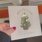 Personalised Christmas Card - Foiled MERRY CHRISTMAS