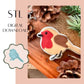 Robin embosser & cookie cutter STL