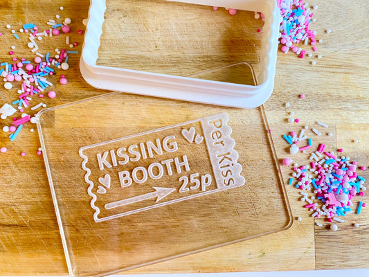 Kissing Booth Token Embosser and cutter