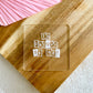 Acrylic I’d Rather Be Me Mean Girls Embosser