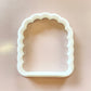 8 x 7cm Scalloped Arch Cookie Cutter